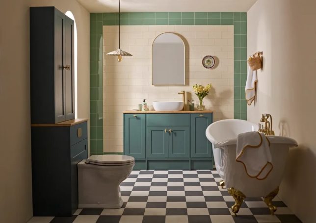 Fitted bathroom furniture